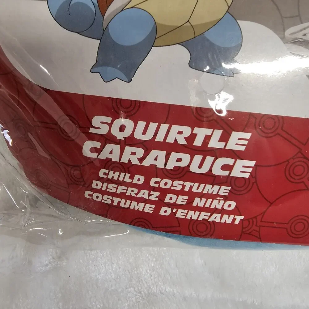 Pokémon Squirtle Kids Medium 7/8 Halloween Costume Video Game Party - Picture 5 of 9